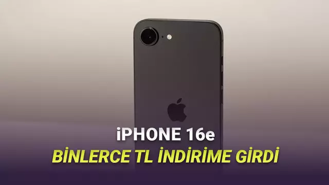 Kasım İndirimleri Bomba Şeklinde Başladı: iPhone 16e Bugüne Kadarki En Düşük Fiyatına İndi 1 Kasım İndirimleri Bomba Gibi Başladı: iPhone 16e Bugüne Kadarki En Düşük Fiyatına İndi