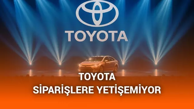Toyota, üretebildiğinden daha çok otomobil sattığını deklare etti 1 Toyota, üretebildiğinden daha fazla otomobil sattığını açıkladı