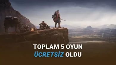 [6-10 Kasım] Steam'de Bu Hafta Sonu Ücretsiz Olan Oyunlar Açıklandı: 4.800 TL Değerinde 5 Oyun Birden!