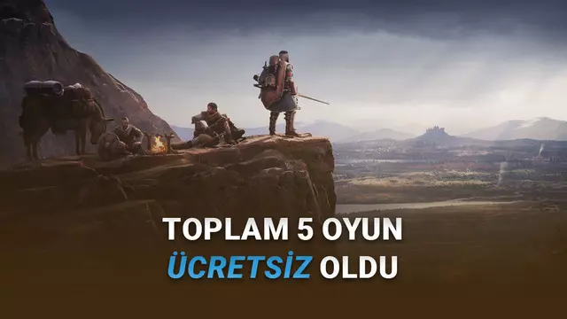 [6-10 Kasım] Steam'de Bu Hafta Sonu Ücretsiz Olan Oyunlar Açıklandı: 4.800 TL Değerinde 5 Oyun Birden!