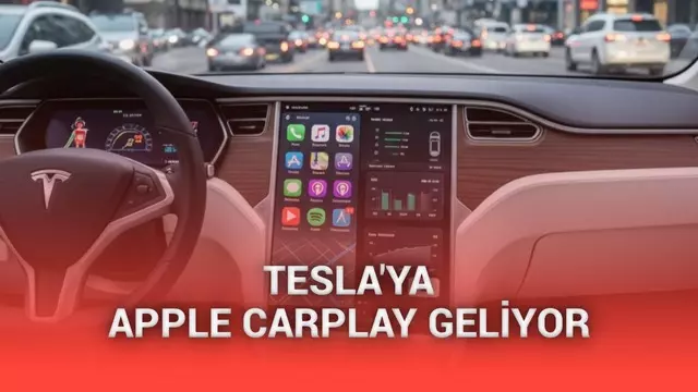 Tesla otomobillere seneler sonrasında Apple CarPlay desteği geliyor 1 Tesla otomobillere yıllar sonra Apple CarPlay desteği geliyor
