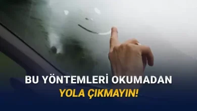 Kör Sürüşe Son: Otomobilinizdeki Cam Buğusunu Saniyeler İçinde Yok Edecek Yöntemler! 3 Kör Sürüşe Son: Arabanızdaki Cam Buğusunu Saniyeler İçinde Yok Edecek Yöntemler!