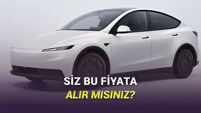 Ucuz(!) Tesla Model Y'nin Türkiye Fiyatı Açıklandı