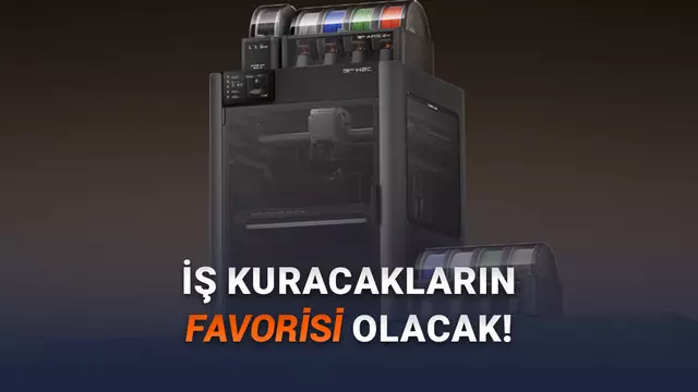 Aynı Anda 7 Renk Kullanabilen 3 Boyutlu Yazıcı Duyuruldu: İşte Fiyatı! 1 Aynı Anda 7 Renk Kullanabilen 3 Boyutlu Yazıcı Duyuruldu: İşte Fiyatı!