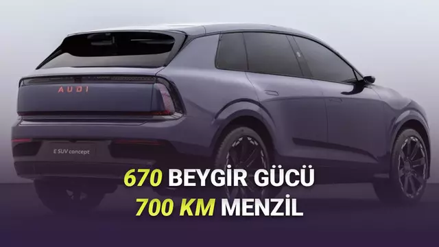 Tasarımıyla Büyüleyen Elektrikli Otomobil AUDI E8 SUV Tanıtıldı 1 Tasarımıyla Büyüleyen Elektrikli Otomobil AUDI E8 SUV Tanıtıldı