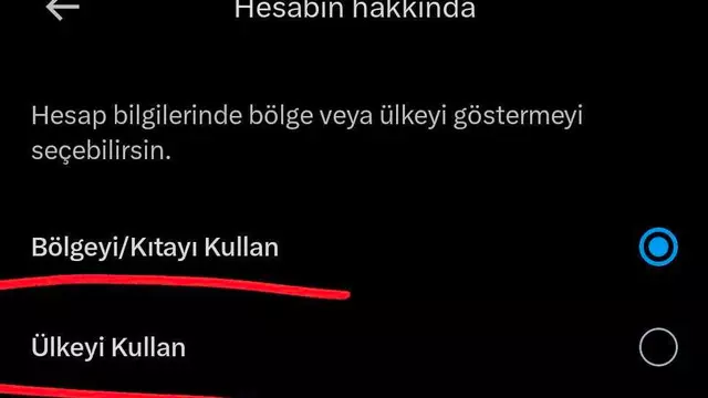 X'te "Batı Asya" Olarak Gösterilen Konum Bilgisi Nasıl "Türkiye" Olarak Değiştirilir?