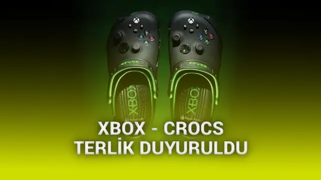 Xbox tasarımlı Crocs terlik duyuruldu 1 Xbox tasarımlı Crocs terlik duyuruldu