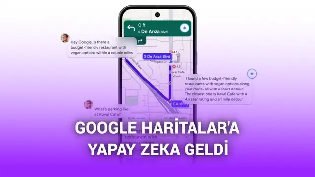 Google Haritalar'a yapay zeka geldi: Artık nerede mola vereceğinizi bile Gemini'ye sorabilirsiniz