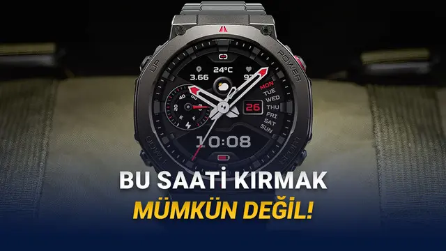 Yüksek Basınçlı Su Jetine Bile Dayanıklı Akıllı Saat Black Shark GS3 Ultra Duyuruldu!