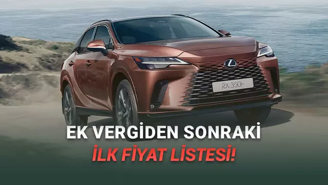 Aralık 2025 Lexus Fiyat Sıralaması Açıklandı (Bizim Vergi Düzenlemesi N'oldu?) 1 Aralık 2025 Lexus Fiyat Listesi Açıklandı (Bizim Vergi Düzenlemesi N'oldu?)