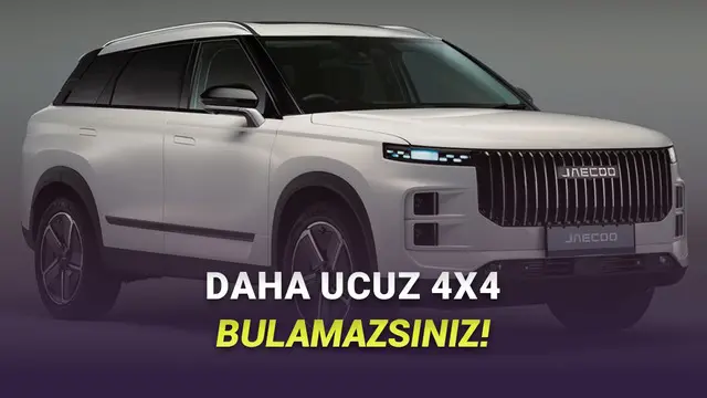 Aralık 2025 JAECOO Fiyat Listesi: 4x2 Parasına 4x4 C-SUV