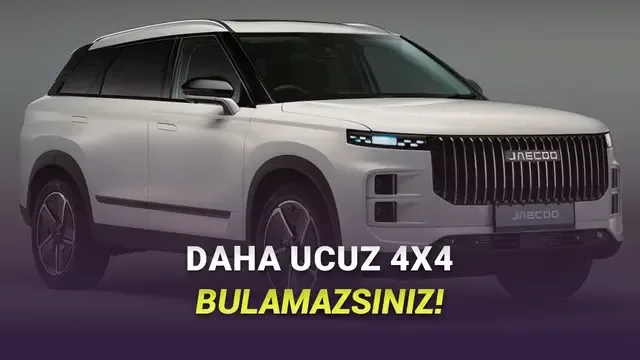Aralık 2025 JAECOO Fiyat Listesi: 4x2 Parasına 4x4 C-SUV