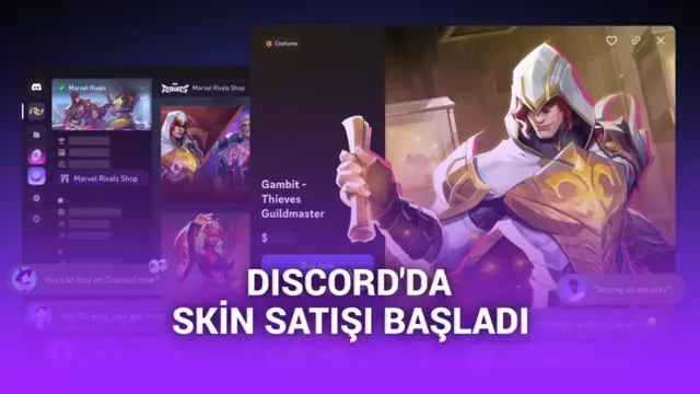 Discord'da oyun "skin'leri" satışı başladı