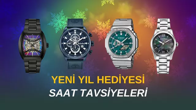 Yılbaşı Hediyesi İçin Düşünce Arayanlara: Casio, Bulova, Roamer, Timberland Saat Tavsiyeleri 1 Yılbaşı Hediyesi İçin Fikir Arayanlara: Casio, Bulova, Roamer, Timberland Saat Tavsiyeleri