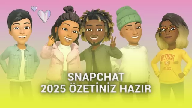 Snapchat, 2025 yıl sonu Recap hususi durumunu yayınladı 1 Snapchat, 2025 yıl sonu Recap özelliğini yayınladı